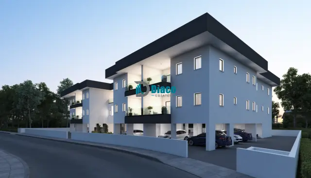 Two Bedroom Top Floor Apartment with Massive Veranda in Avgorou